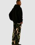 Sweat à capuche à fleurs en forme de cœur