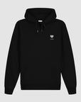 Sweat à capuche à fleurs en forme de cœur