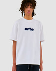 T-shirt à broderie Blur