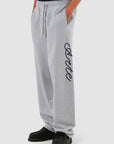Pantalon avec logo Script