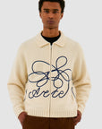 Arte Antwerp - Pull en maille avec logo en fleuri