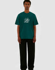 T-shirt brodé de fleurs