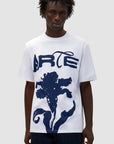 T-shirt à grande fleur