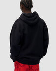 Sweat à capuche zippé en forme de cœur
