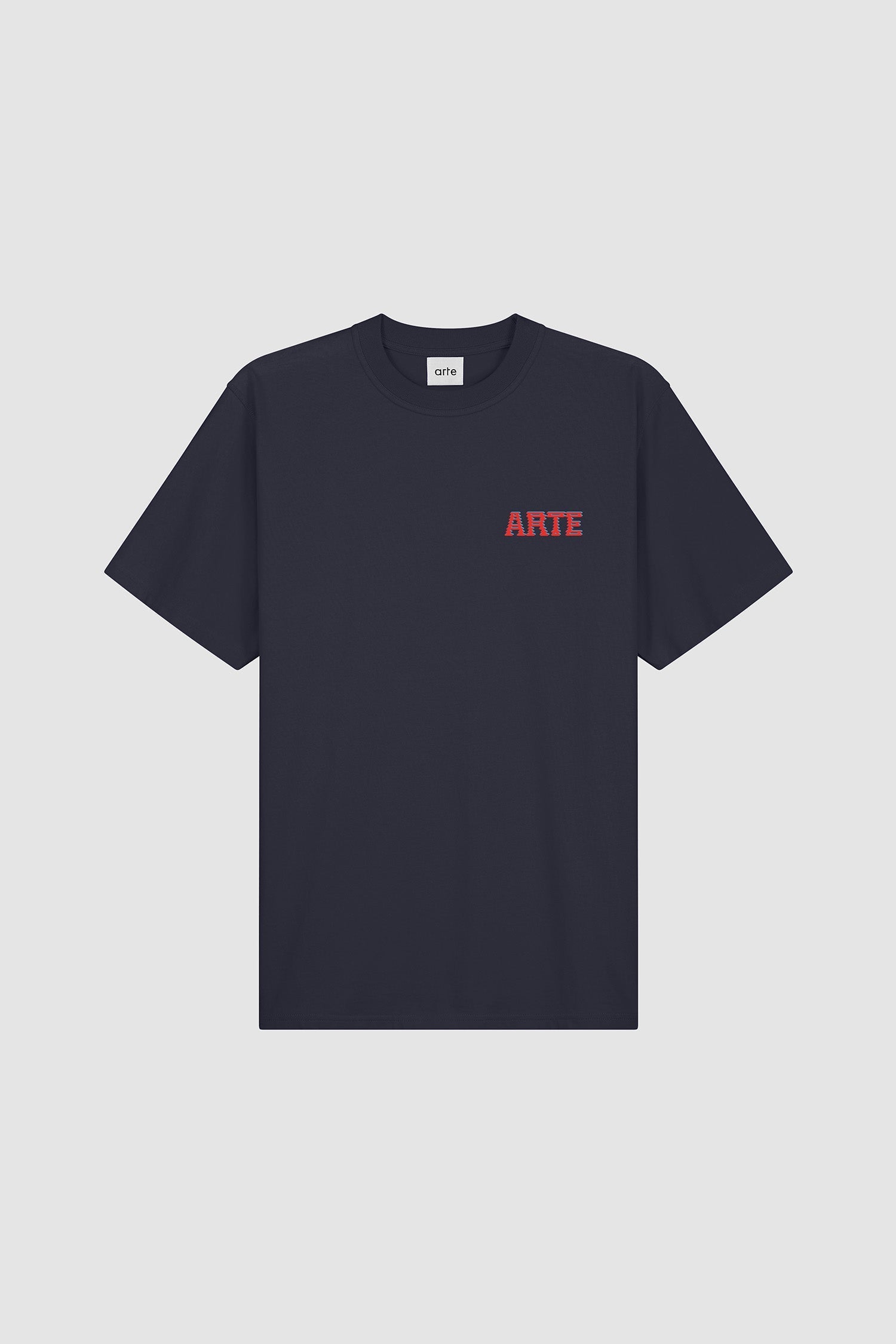 T-shirt à imprimé mural dans le dos