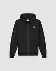 Sweat à capuche zippé en forme de cœur